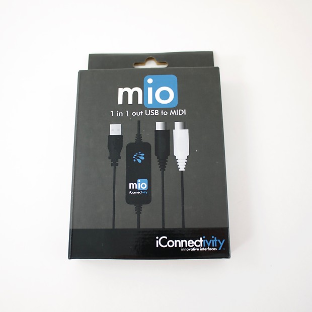 Iconnectivity Mio 1in 1out Usb To Midi Interface For Mac